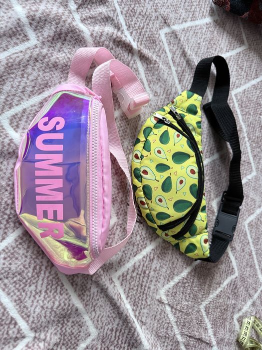 Сумка на пояс, бананка