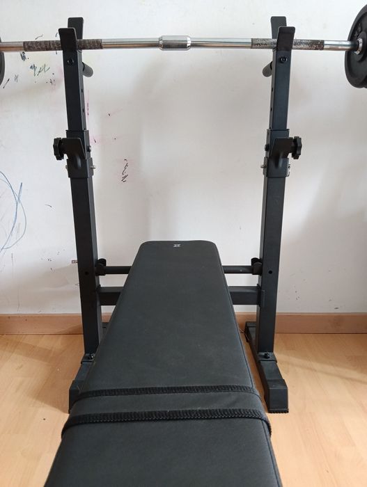 Banco para peito rack musculação