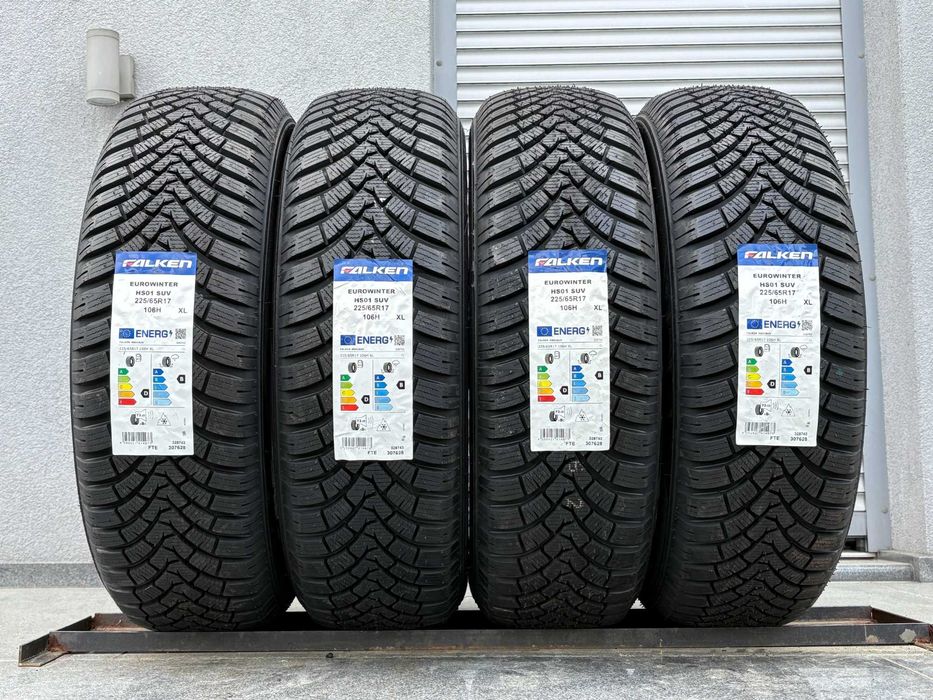 4szt zimowe 225/65R17 Falken Eurowinter 106H XL D,B,72db NOWE!