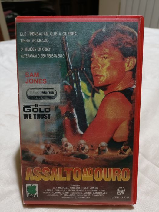 Filmes de guerra em Vhs