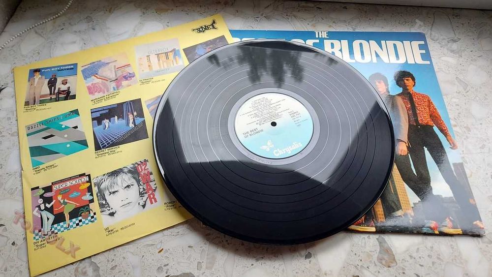 Płyta winylowa Blondie - The Best Of Blondie - Chrysalis 1981 winyl stan EX