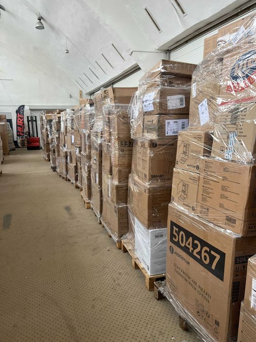 Palety MIX AIGOSTAR zwroty konsumenckie i nadwyżki magazynowe