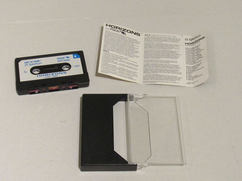 Cassete Horizons #1 Sinclair Zx Spectrum