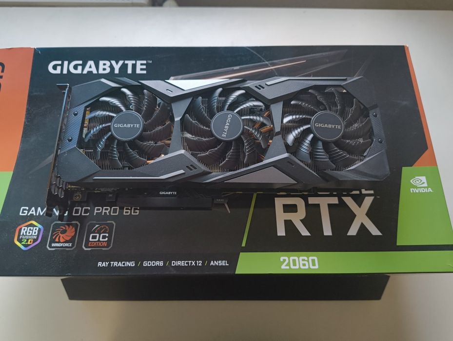 Відеокарта Gigabyte RTX 2060 Gaming OC PRO 6GB