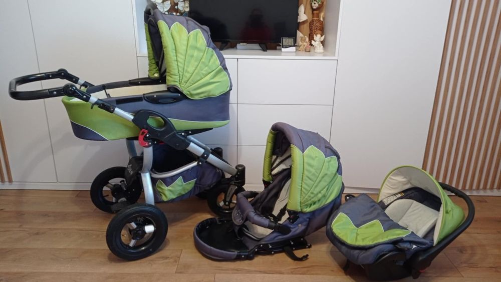 Wózek niemowlęcy 3w1