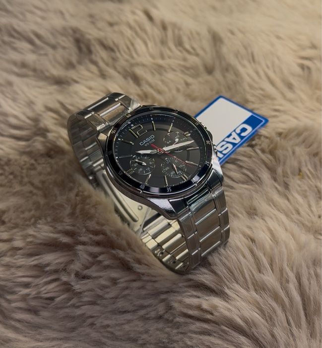 Годинник чоловічий Casio MTP-1374D-1 Оригінал Гарантія Касио часы