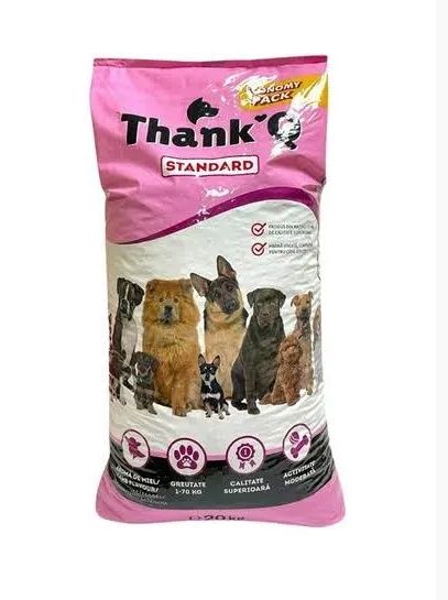 Корм для собак. Собачий корм зі смаком баранини корм Thank'Q 20кг