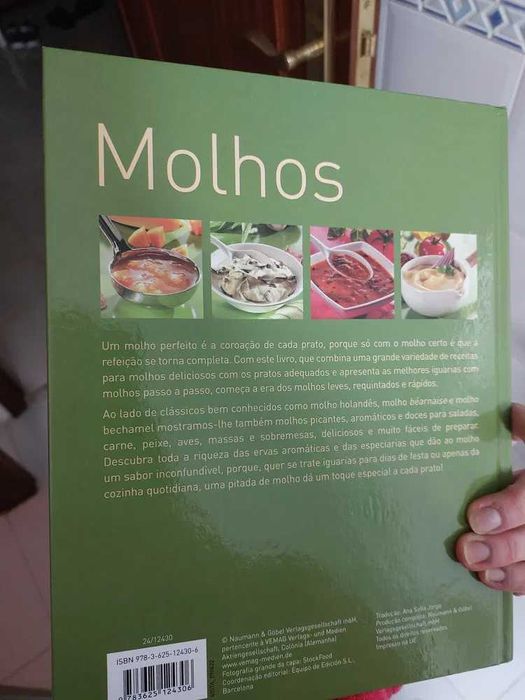 Livro receitas molhos