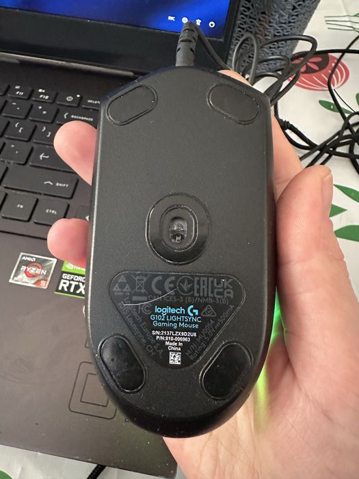 Ігрова мишь logitech g102