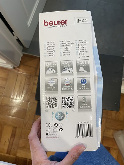 Nebulizador Beurer medical IH40