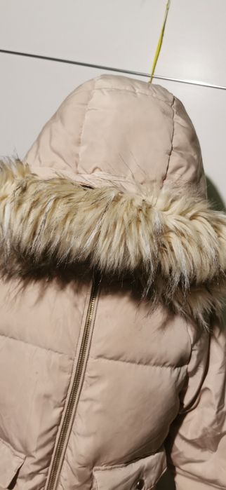 Kurtka puchowa  zimowa Zara rozmiar 128,8 lat ,