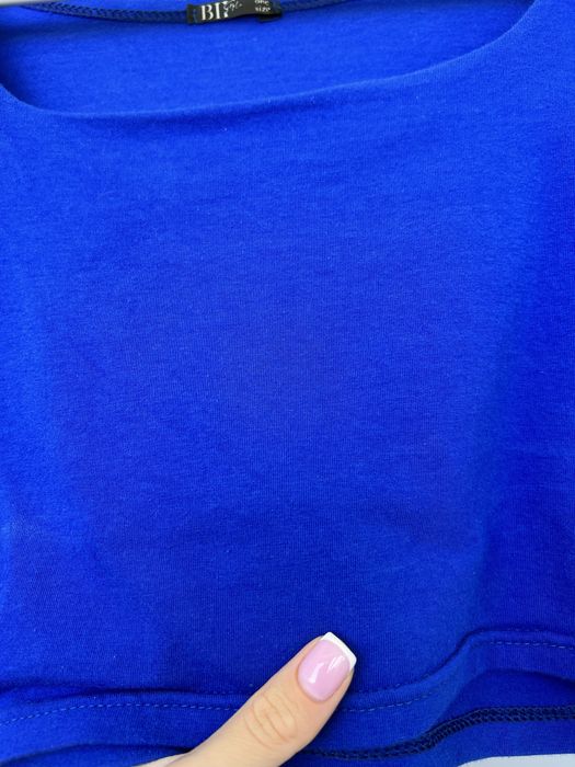 Синій топ xs-s