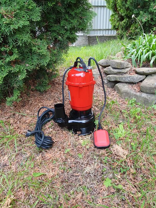 Насос 2,7 kW Фекальний Дренажний с Дробилкой (ТІЛЬКИ ДОСТАВКА ПОШТОЮ)