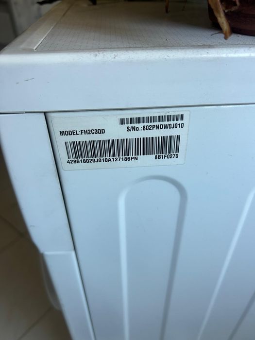 Máquina de Lavar LG Inverter Direct Drive 7kg – Bom Estado
