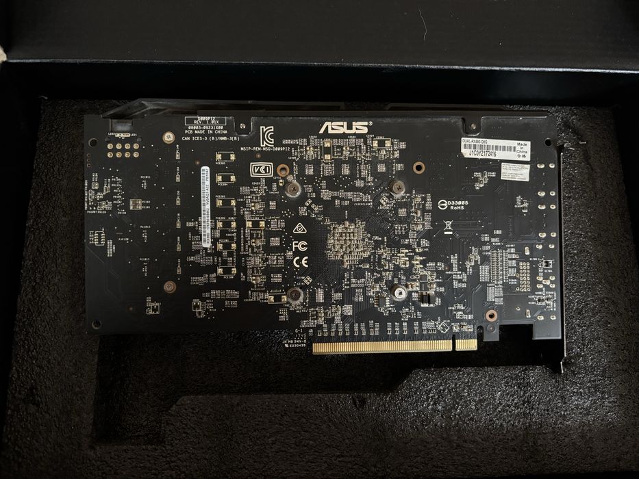 Відкокарта asus rx580 8gb