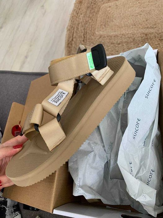 Сандалі SUICOKE (Beige DEPA-Cab Sandals) оригінал (23см)