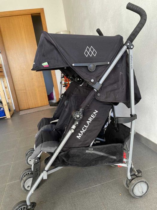 Carrinho passeio duplo - Maclaren Twin Triumph