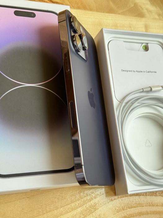 iPhone 14 pro max deep purple 128gb