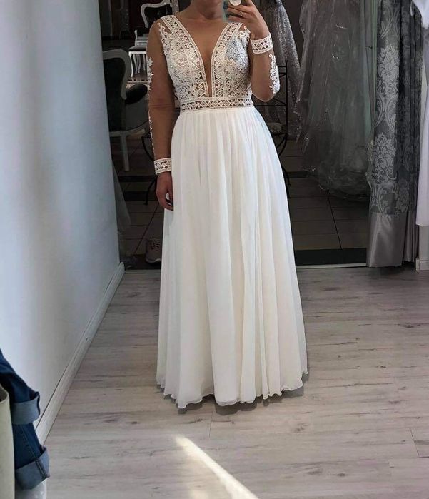 Suknia ślubna + welon Chris Visual