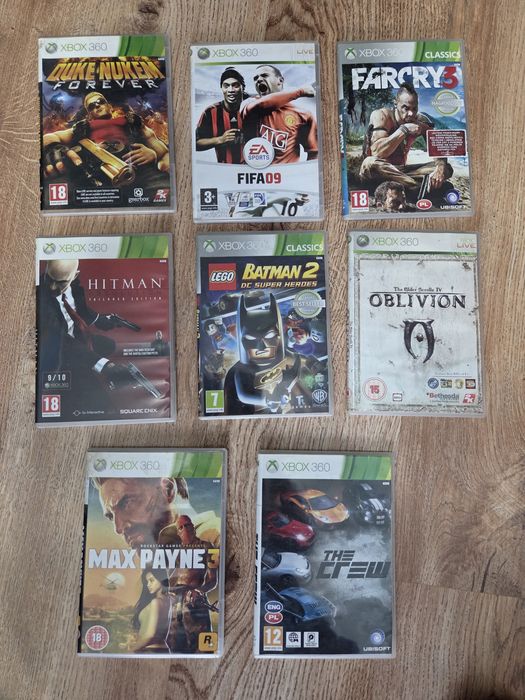 Gry na Xbox 360.
