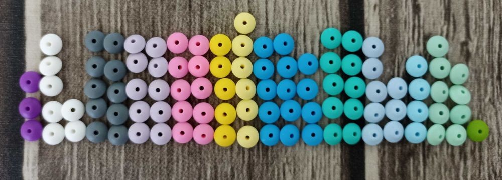 Силіконова фурнітура для виготовлення тримачів гризунів букви