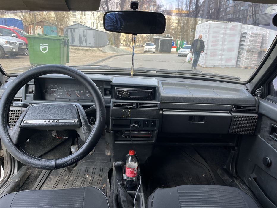 Ваз 2109 на полном боевом ходу