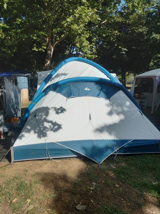 Grande Tenda campismo insuflável 8.4 fresh & black 4 quartos 8 pessoas em excelente estado