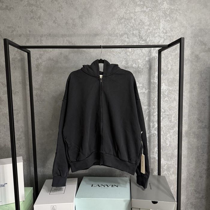 Зип Худи Fear Of God Essentials Vintage Black