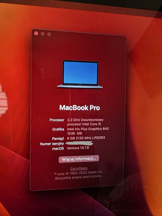 MacBook Pro A1708