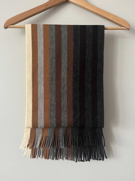 Szalik w paski bez metki