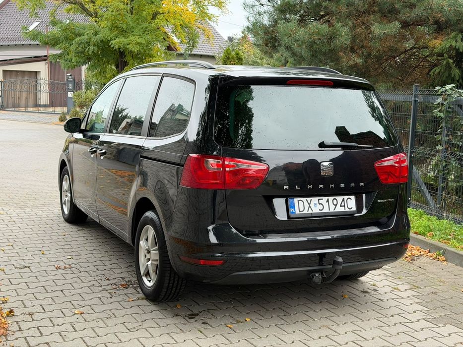Seat Alhambra 1.4 Benzyna/2012r/Raty/Automat/7-osób/Navi/Zamiana