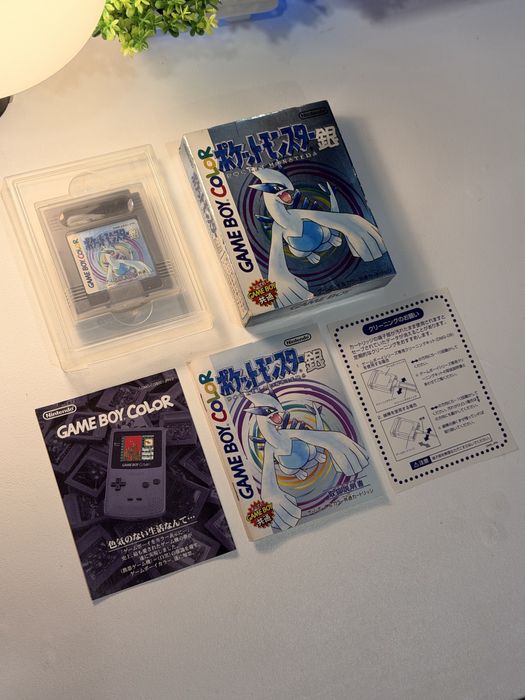 Jogo Pokemon Silver Gameboy JAP