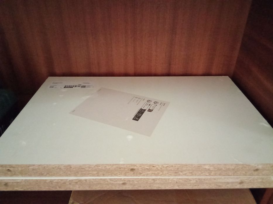 Utrusta prateleiras 
Prateleira, branco, 40x60 cm