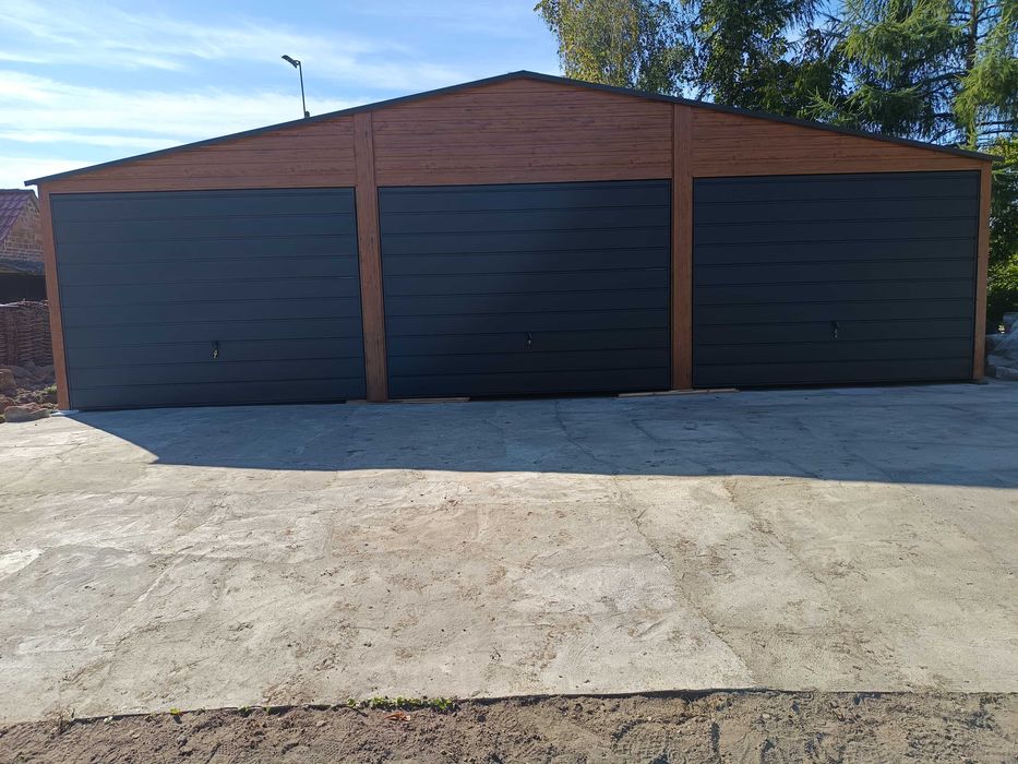 Garaż blaszany garaż blaszak garaże  profil  9*6 7*5 PARCZEW