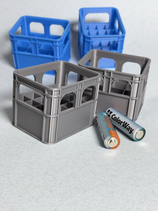 Органайзер для батарейок АА та ААА (у вигляді ящика для пива)