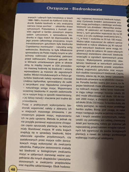 Organizmy pożyteczne w śtodowisku rolniczym