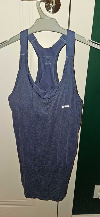 Granatowy top sportowy Kiprun