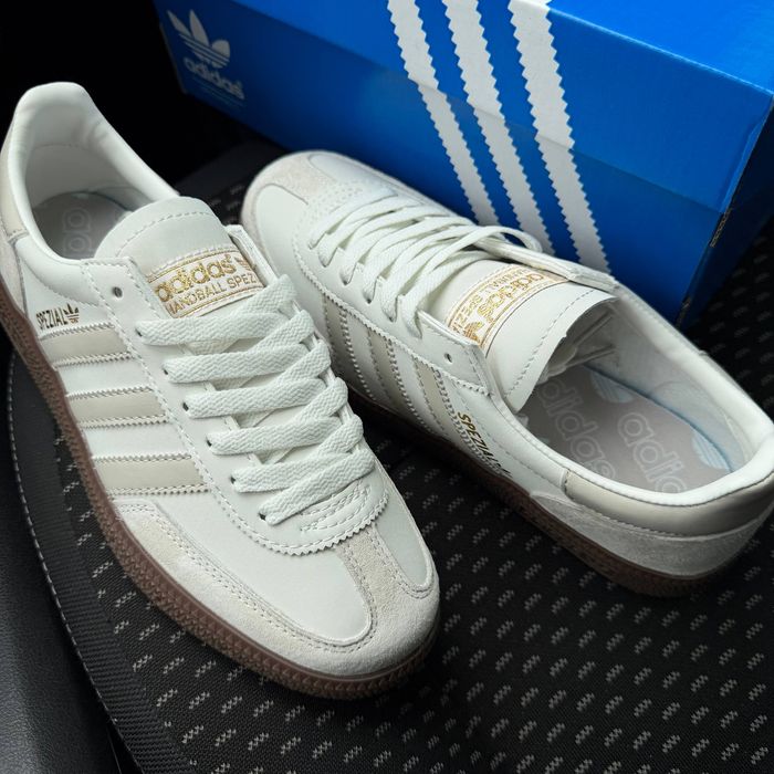 Кросівки Кроссовки Adidas Spezial White Grey Белый Серый Білий Сірий Кросовки демісезон