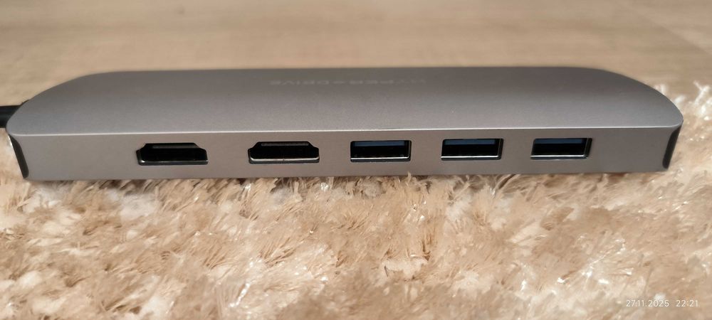Док-станція, хаб - адаптер HyperDrive Viper 10-in-2 для MacBook/ipad