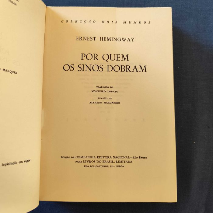 Ernest Hemingway - Por quem os sinos dobram