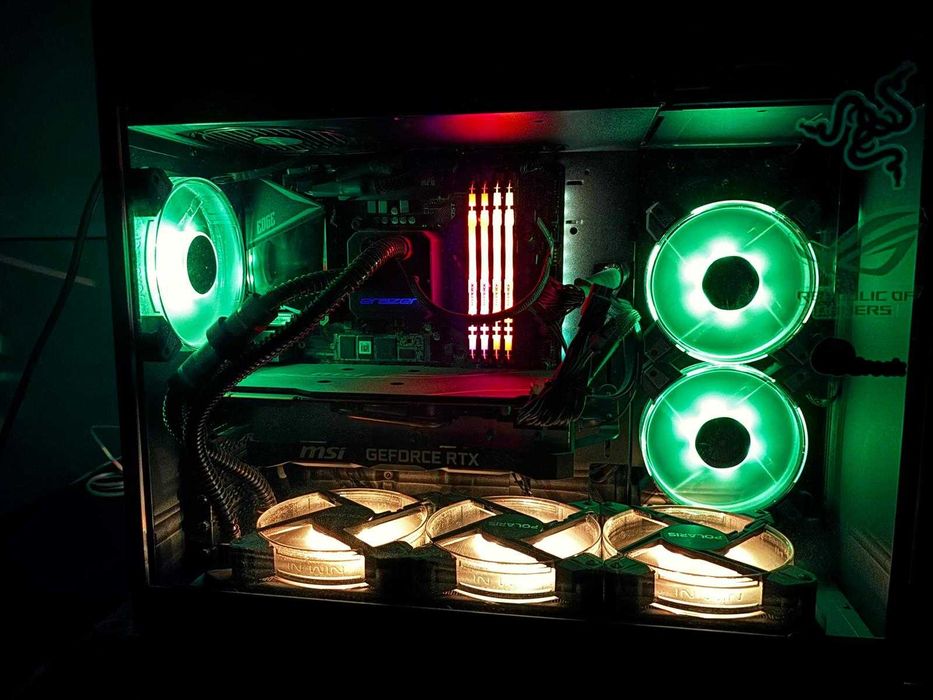 Gamer PC i9 32GB RTX 2080 Super Gaming X Trio 8GB 1 TB SSD, 1TB HDD