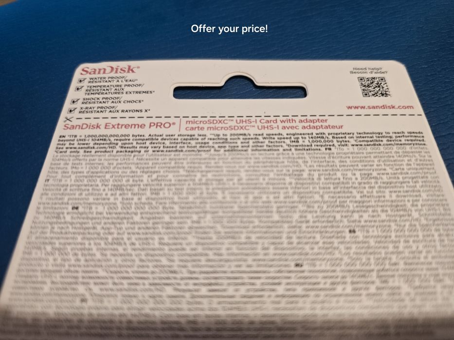 SanDisk Extreme PRO microSDXC  1 TB
