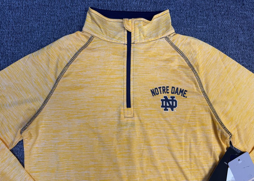 Жіночий топ Colosseum Gold Notre Dame Fighting Irish Bikram