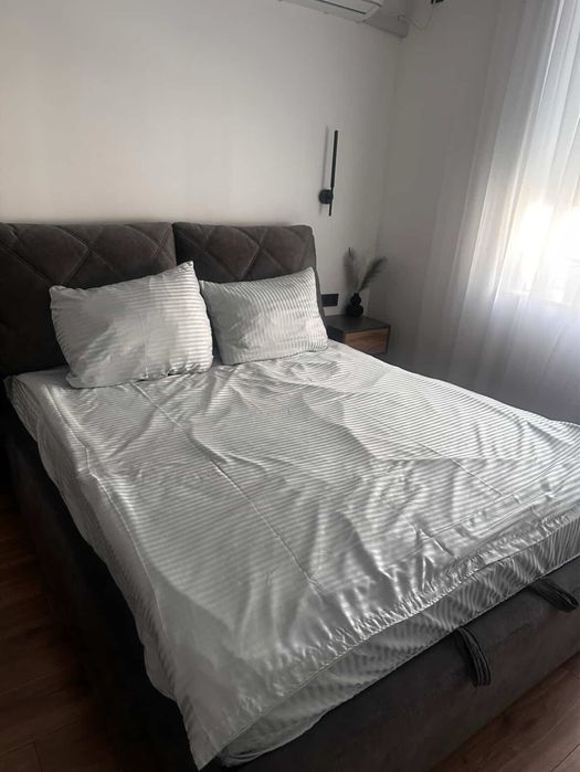 Постільна білизна; страйп сатин