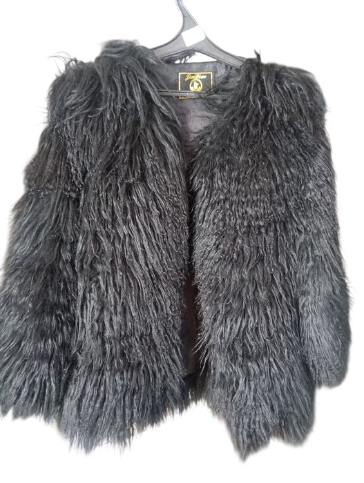 Ог 104см. Шуба из натуральной ламы. Полушубок