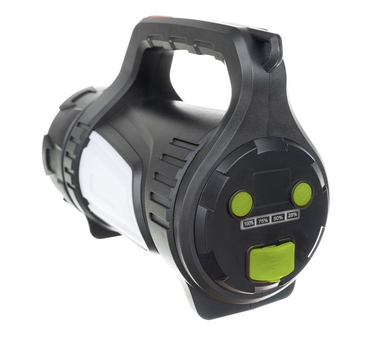 Latarka powerbank USB turystyczna akumulatorowa taktyczna mocna