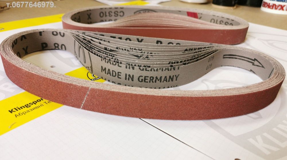 Шлифовальная лента 25,4х762 мм на станок Jet JDBS-5-M 25х762 мм 25x762