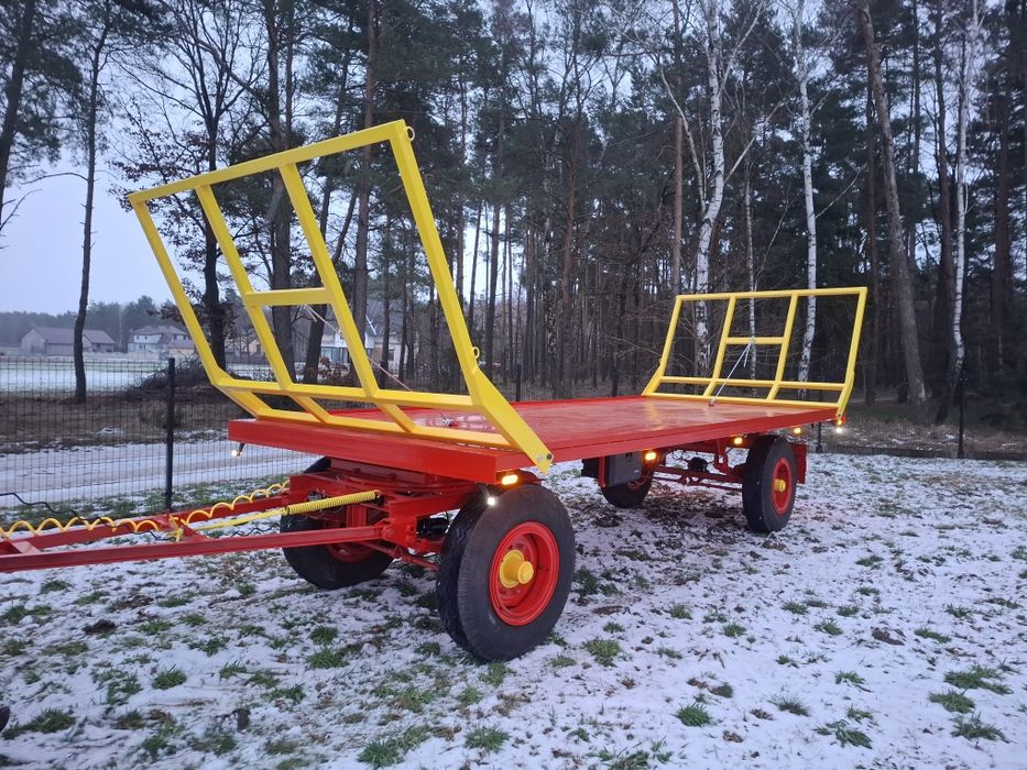 Przyczepa Platforma Laweta do bel HL IFA