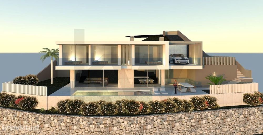 Moradia Unifamiliar T3 Luxo em Construção, com Piscina, vista Mar, Est