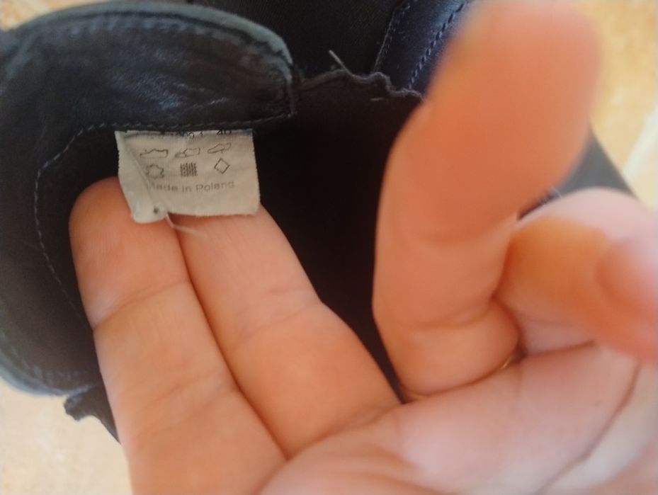 Buty 40 Wojas botki półbuty sztyblety kozaki skóra